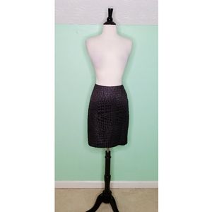 Anne Klein Textured Pencil Skirt
